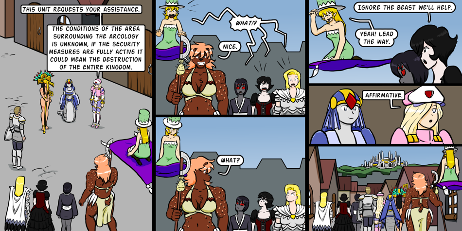 Breadfinder - Episode 374, Page 1: 374-Party the gathering, revisited